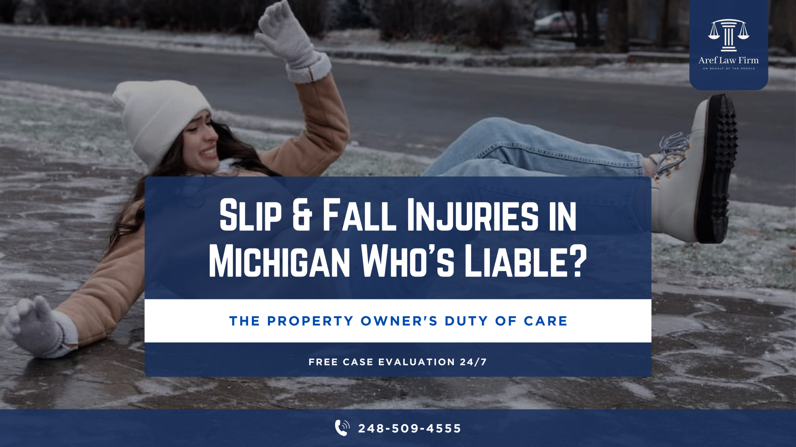Slip & Fall Injuries in Michigan: Who's Liable?